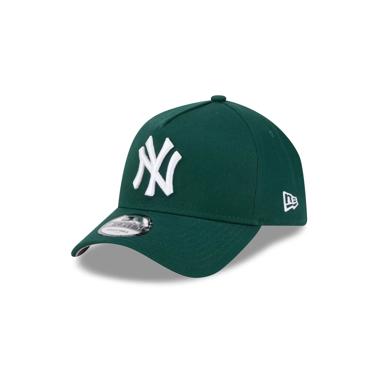 New York Yankees Hat - Spring Mix Dark Green 9Forty A-Frame MLB Snapback Cap - New Era